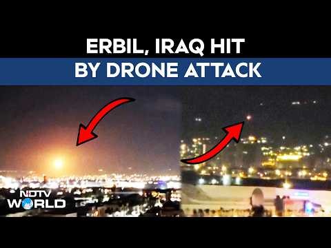 Erbil, Iraq Hit By Drone Attack, Multiple Drones Target US Consulate