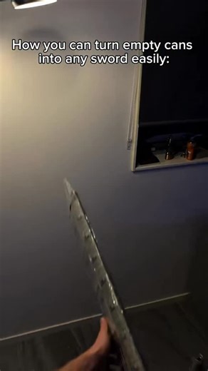 Theder on Instagram: "How to make the Dragonslayer sword😎 (Old vid from my tt, mb for quality) #monsterenergy #foryou #gymrat #gaming"