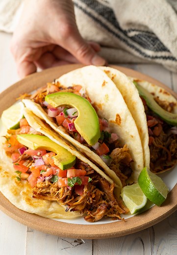 Slow Cooker Carnitas (VIDEO) - A Spicy Perspective