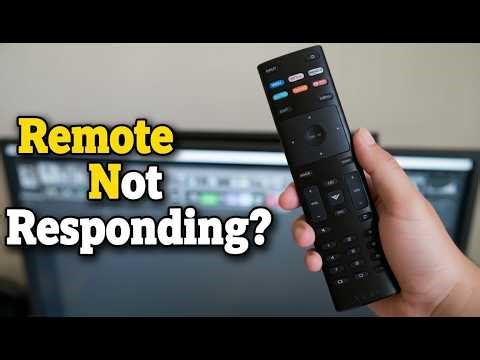Vizio TV Remote Not Responding? Fix It Fast (Works for All Models)