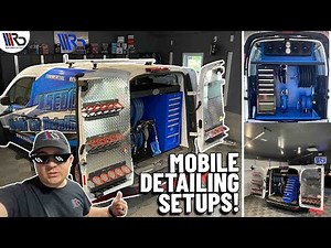 Mobile detailing setups!