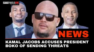 LISTEN| KAMAL JACOBS ACCUSES PRESIDENT BOKO OF SENDING THREATS Lobatse legislator Kamal Jacobs has accused President Duma Boko and his bodyguard of sending him threatening messages last night. Jacobs made the claims in Parliament today, saying the threats came after he asked a question about the legality of the Chief of Staff’s appointment. He said the messages were meant to intimidate him and called on Parliament to take action. His question to the Minister for State President focused on whethe