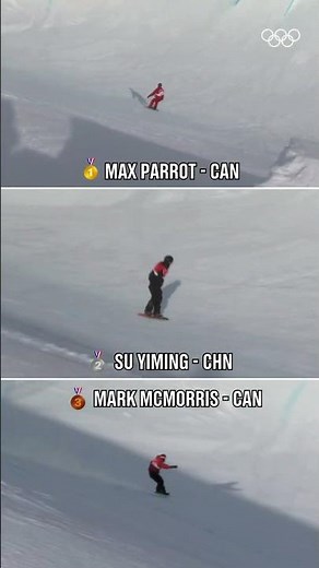 The #Beijing2022 men's snowboard slopestyle podium! 🏂Anyone else love rewatching these moments?