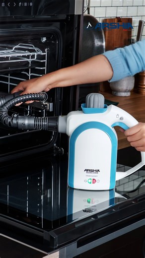 Deep clean, the natural way. ♨️ The Arshia Steam Cleaner uses the power of steam to lift dirt, grease, and bacteria — no harsh chemicals needed. From floors to hard-to-reach corners, enjoy a fresher, healthier home with every pass. Because true cleanliness starts with smarter care. #Arshia #ArshiaHome #SteamCleaner #DeepClean #ChemicalFreeCleaning #HomeEssentials #SmartLiving | Arshia