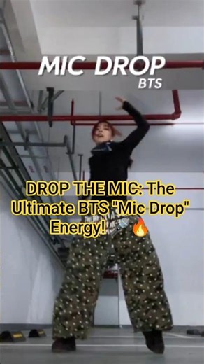 DROP THE MIC: The Ultimate BTS "Mic Drop" Energy! 🎤🔥