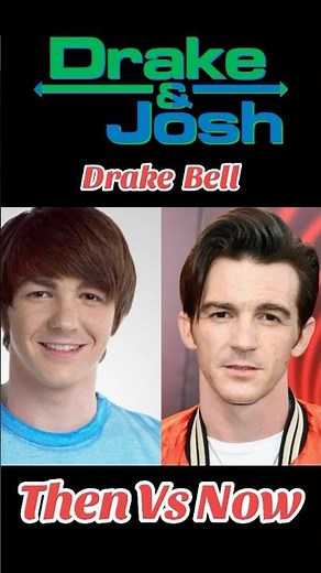 Drake & Josh : Then Vs Now #nickelodeon #drakeandjosh #drakebell #joshpeck #shorts