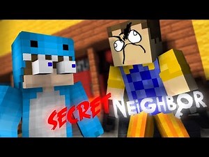 Secret neighbor Alpha ( Minecraft Animation )