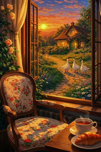 🌷English Cottage Evenings | Vintage Music from Grandma’s House 🪿