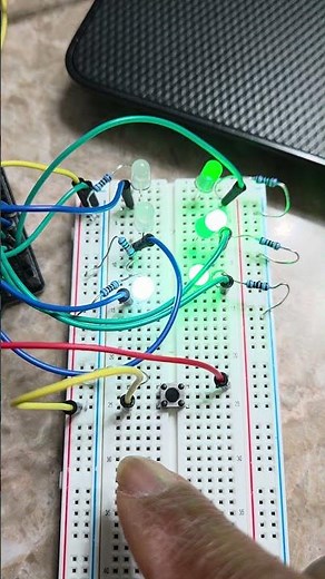 Random flashing without stopping