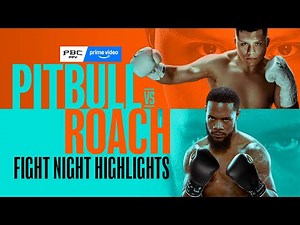 Pitbull vs Roach Full Fight Night Highlights | December 6, 2025