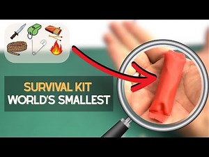 World’s Smallest Survival Kit! (Step-by-Step Mini EDC Guide)