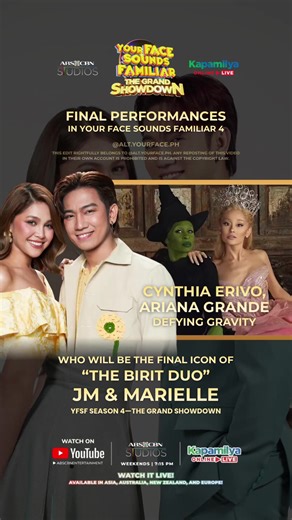 JMIELLE is about to take on their ultimate transformation for YFSF: The Grand Showdown tomorrow, April 05. But before the reveal, who do YOU think are their finale icons? Drop your guesses below! ❤️🧡💛 #YFSF #theprayer #mariahcarey #fyppp #justinbieber