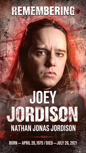 Joey Jordison – A True Legend of Metal Never Forgotten #slipknot #drummer #joeyjordison #remembering