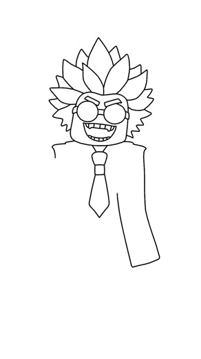 Dr. Scramble from Steal an Egg #drawingtutorial #stealanegg #drawing #roblox