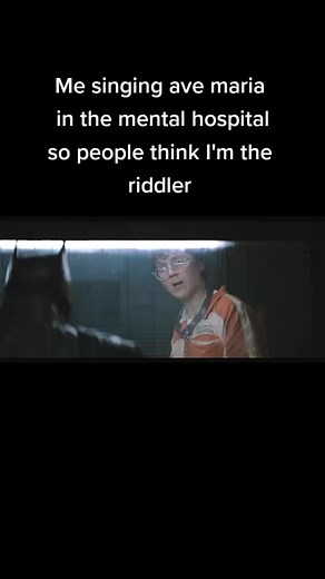 The Riddler Ave Maria Meme: Mental Hospital Singing