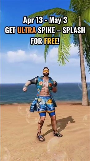 Splash Festival Party starts! Get Ultra Striker Skin SPIKE – Splash for free!