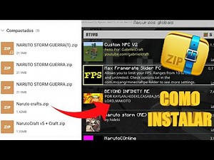 COMO INSTALAR ADDONS em FORMATO ZIP no MINECRAFT PE