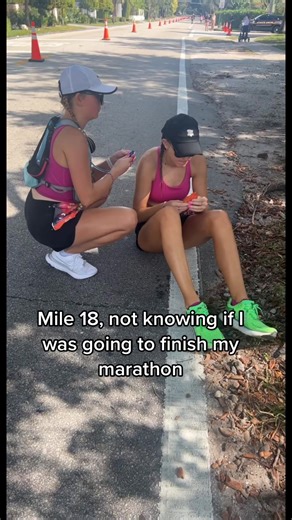 In honor of @themiamimarathon week I wanted to reshare a few videos of my previous years running this race. This was year 2 (2023) running Miami & my second full marathon. A race that I felt so prepared for & everything that could go wrong went wrong. I had to walk from mile 19-26.2. I had the sweeper bus right behind me for a good portion. I wanted to quit so bad but I knew I would never forgive myself for giving up. I was one of the last finishers. This was & still is my slowest marathon time,