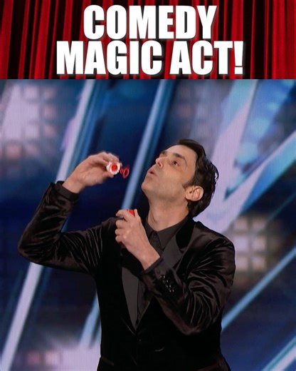 1.8M views · 19K reactions | Mentalist Gives Judges The Giggles! | Amazing Auditions | Facebook