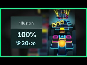 「Rolling Sky」Illusion「Bonus Level 1」| ★