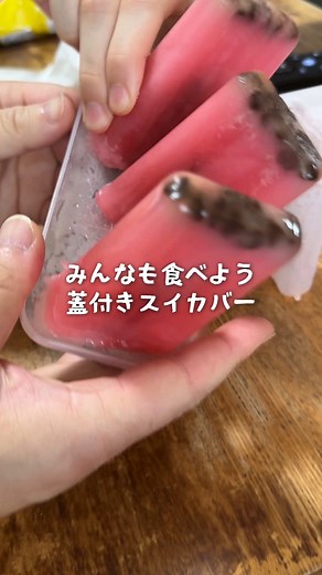 手作りスイカバーの楽しみ方