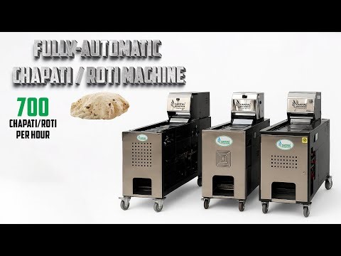 700 Chapati/hr Automatic Roti Machine | Live Demo | Capital Industries