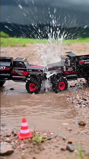 RC Trucks Mud Battle! Epic Off-Road Splashdown! 💥