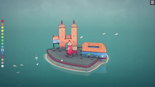 即时城镇建造工具！只管点点点就能造出与众不同的城市！Townscaper！