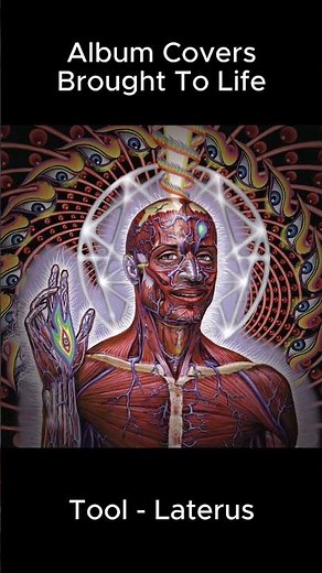 Tool - Lateralus Album Cover Comes to Life! 🎶🔥 #Shorts #tool