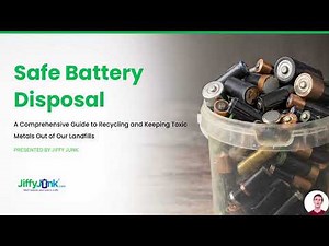 How to Dispose of Batteries Safely Near Me | Guide