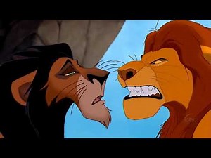 The Lion king Mufasa and Scar scene Comparison (1994) and (2019)