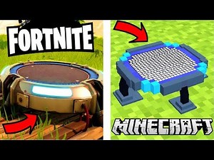 LE TOUT PREMIER MOD OFFICIEL FORTNITE BATTLE ROYALE ! MINECRAFT