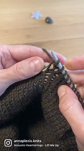 Left lifted increase - LLI #knitting | Annaplexis