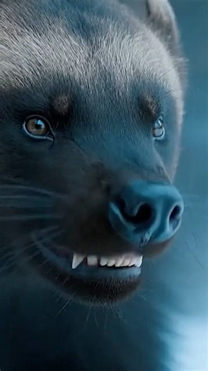 Wolverine pounces on hunter in cabin #wildlife #animalshorts #nature #horror