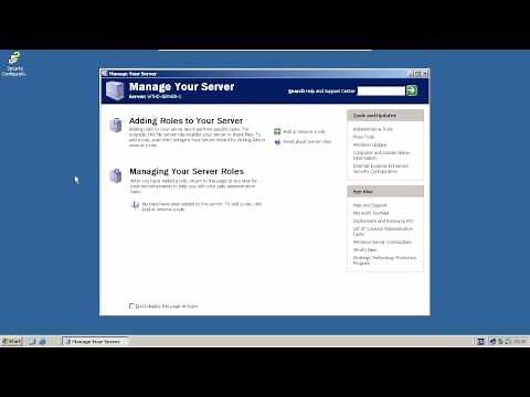 Installing Active Directory - Windows Server 2003 R2