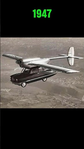 The Evolution of Flying Cars: 1947 to 2050 in 60 Seconds!