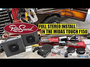 Retro Sound Stereo Install in our '78 F150 Midas Touch