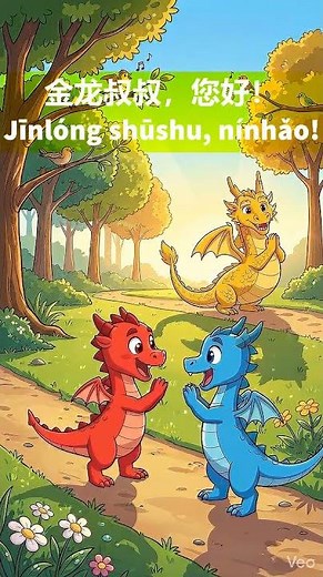 How to Say Hello in Chinese | Learn Chinese with Chubby Dragon