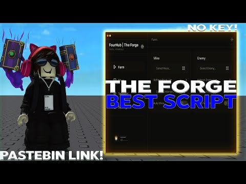 Roblox The Forge Script - FourHub with Auto Mine,Auto Farm Enemy,and Teleport 2026 (Pastebin Link!)