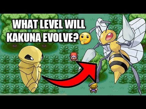 How to Evolve Kakuna to Beedrill on Pokemon Leafgreen/Firered