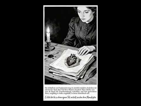 Mary Shelley und das Herz von Percy.