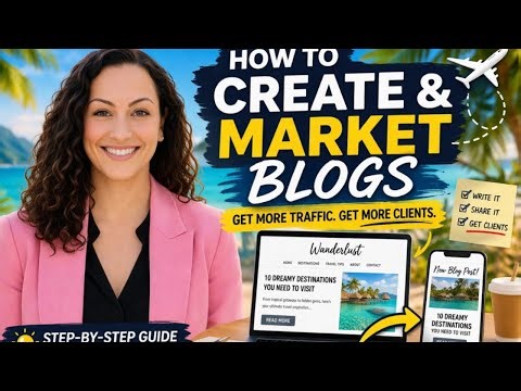 How to Create & Market Travel Blogs | LIVE REPLAY