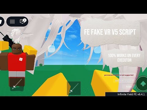 Roblox FE Fake VR V5 Script 100% Working 