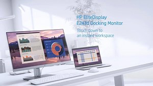1.6K views · 24 reactions | Available; HP EliteDisplay E243d 23.8" Docking Monitor with Stand https://citycenter.jo/computer-hardware/computer-hardware-monitor-and-display?sort=p.price&order=ASC&dSf=stock-status-is-in-stock&dSf=brand-is-hp-and-stock-status-is-in-stock | City Center Computers | Facebook