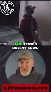 Pizza Delivery Turns Scary: Door Security Tips #shorts