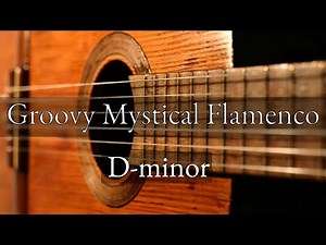 Blues Backing Track in D-minor: Groovy Mystical Flamenco