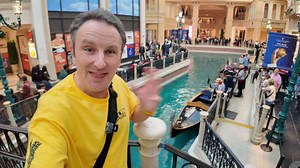 Inside Las Vegas’ Venetian shopping district built like Venice