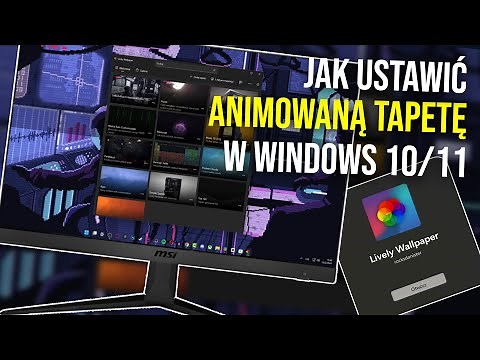Jak ustawić animowaną tapetę w Windows 11/10 - Jak zrobić ruchomą tapetę w Windows