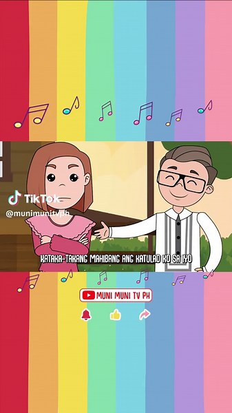 KATAKA TAKA | Tagalog Folksong With Lyrics | Muni Muni TV PH