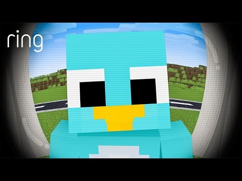 Using RING DOORBELL CAMERA to Find My Friend's SECRETS in Minecraft